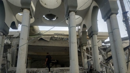 Tak Hanya Rumah Penduduk, Masjid al-Mustafa pun Hancur Dirudal Israel 