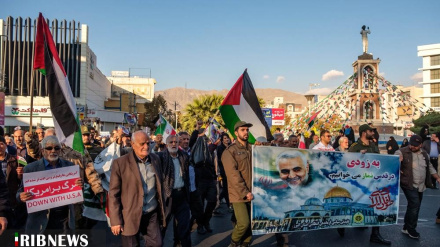 په تهران کې خلګو د صهیونیست رژیم په ضد مظاهر ه کړې