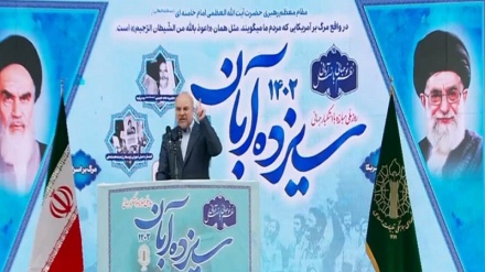 رئیس مجلس ایران: عملیات طوفان الاقصی معادلات نظم جهانی را جابجا کرد.(ویدئو)