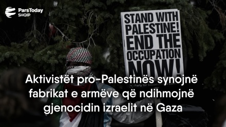 Aktivistët pro-Palestinës synojnë fabrikat e armëve që ndihmojnë gjenocidin izraelit në Gaza
