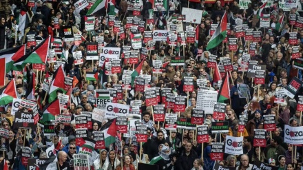 Marshim i madh pro-palestinez në Londër mes pranisë së madhe të policisë
