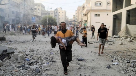 World Children's Day: Israeli regime is at war with children in Gaza Strip (2)