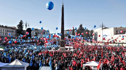 Italia, in piazza a Roma per grande manigfestazione del 17 novembre + VIDEO