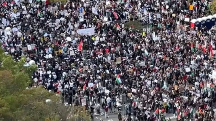 Unjuk Rasa Dukung Palestina Terjadi di Washington