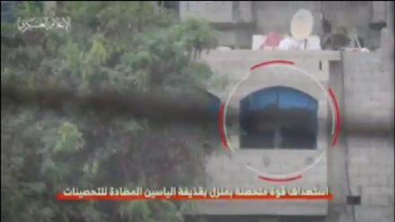 İsrail güçlerinin Gazze'deki mevzilerinin hedef alınması
