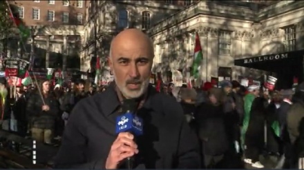 گزارش: تظاهرات همبستگی با ملت فلسطین در لندن