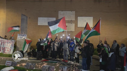 Почтение памят детей-мучеников Газы в Риме