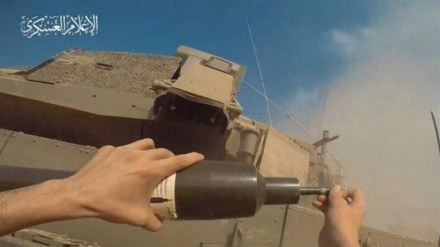 फ़िलिस्तीनी फ़ोर्सेज़ के राकेट इस्राईली सेना के टैंकों की कर रहे हैं शिकार, ग़ज़ा में कठिन हो गया इस्राईल का ज़मीनी आप्रेशन