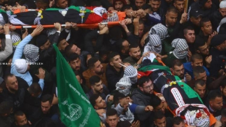 Märtyrertod von 4 Palästinensern bei zionistischem Drohnenangriff