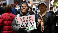 東京都内でパレスチナの平和を訴えるデモが実施、「パレスチナに自由を」