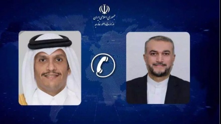 Консультации между министрами иностранных дел Ирана и Катара относительно событий в Палестине