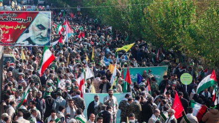 Iran: Basij volunteer forces hold nationwide rallies in solidarity with Gaza
