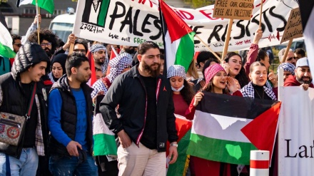 Pro-palästinensische Demonstration in Berlin