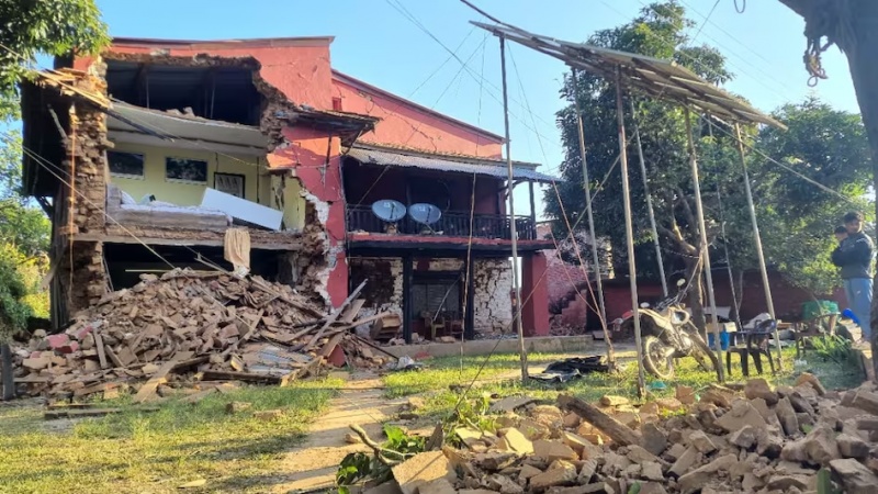 नेपाल में लगातार तीसरे दिन भी भूकंप