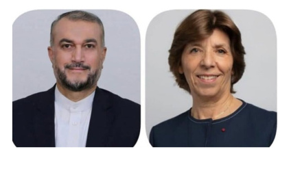 Əmir_Abdullahian Fransa xarici işlər naziri ilə görüşüb