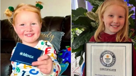 یوې دوه کلنې نجلۍ پخپل پوهې سره نړۍ حیرانه کړه