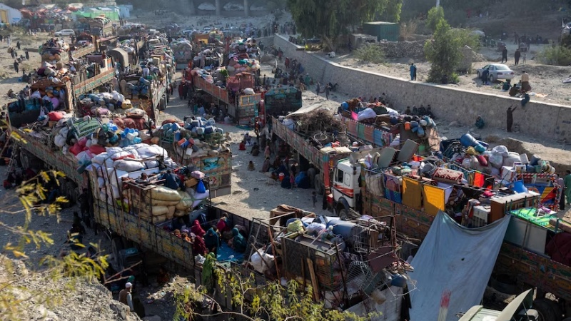 اکثریت مهاجران اخراج‌شده افغان از پاکستان بی سرپناه هستند