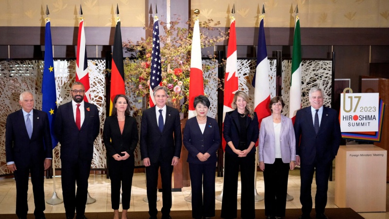 שרי החוץ של מדינות ה-G7 דנו על המלחמה