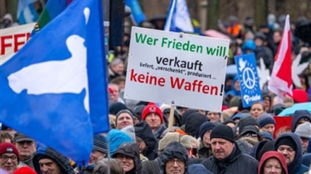 הפגנת אלפים בברלין נגד המלחמה בעזה