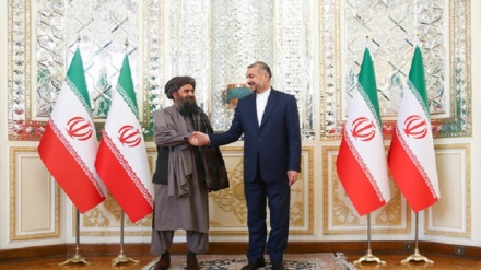  دیدار معاون اقتصادی رئیس الوزرای حکومت طالبان با وزیرخارجه ایران