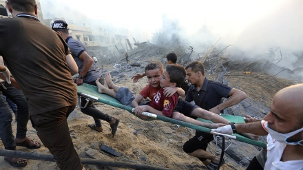 ग़ज़्ज़ा में इस्राईल कर रहा है नरसंहार