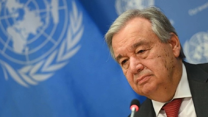 درخواست دبیر کل سازمان ملل متحد برای توقف جنایات رژیم صهیونیستی علیه غزه