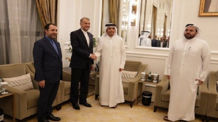 Consultazione di Amir-Abdollahian con il Primo Ministro del Qatar sugli sviluppi a Gaza