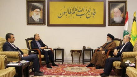 Консультация Амир-Абдуллахиана и сейеда Хасана Насраллы о региональных событиях