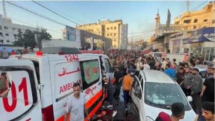 Regjimi pushtues sionist jep ultimatum një orësh për evakuimin e spitalit Al-Shiva në Gaza