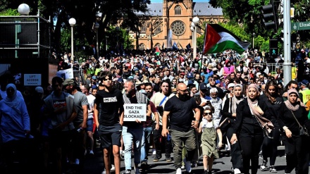 אוסטרליה: מפגינים פרו-פלסטינים התאספו במחאה על נוכחות משלחת ישראלית