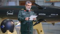 イラン革命防衛隊航空宇宙部隊の成果を展示する展覧会