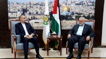 Außenminister Amir-Abdollahian und Haniyeh erörtern aktuelle Entwicklungen in Gaza