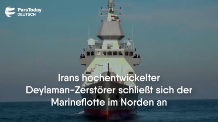 Irans hochentwickelter Deylaman-Zerstörer schließt sich der Marineflotte im Norden an