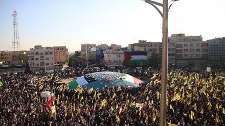 Tehran hosts large gathering to support oppressed children of Gaza