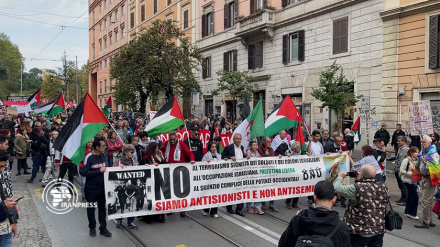 (FOTO) Marcia pro Palestina a Roma 