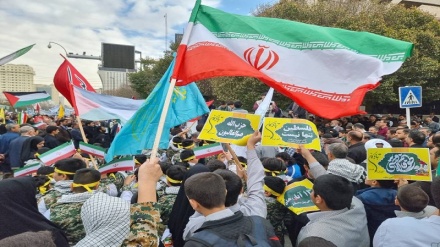راهپیمایی یوم‌ الله ۱۳ آبان در مشهد مقدس