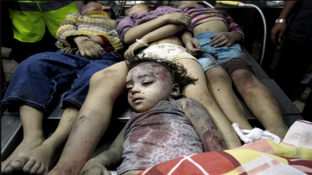 Gazze'de bebek katliamı; Siyonist rejimin daimi cinayeti