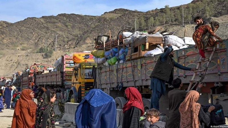 ادامه اخراج پناهجویان افغان از پاکستان به کشورشان