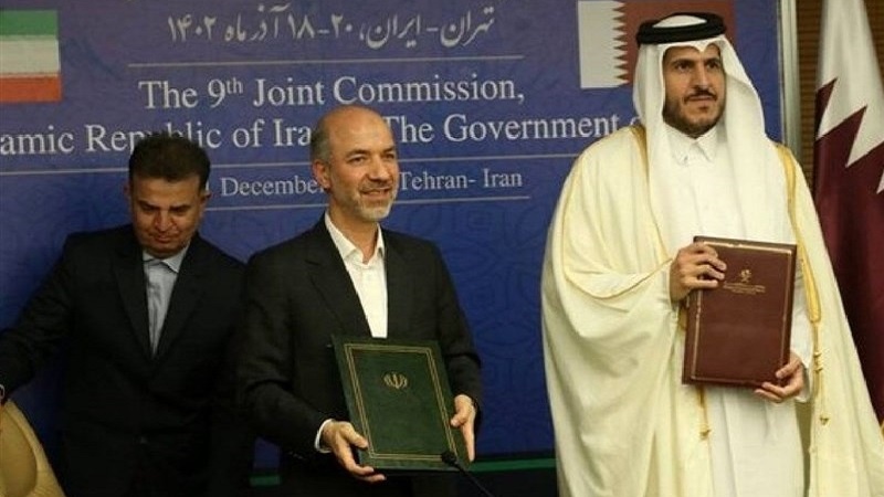 Iran, Qatar ink joint economic cooperation document to bolster bilateral ties