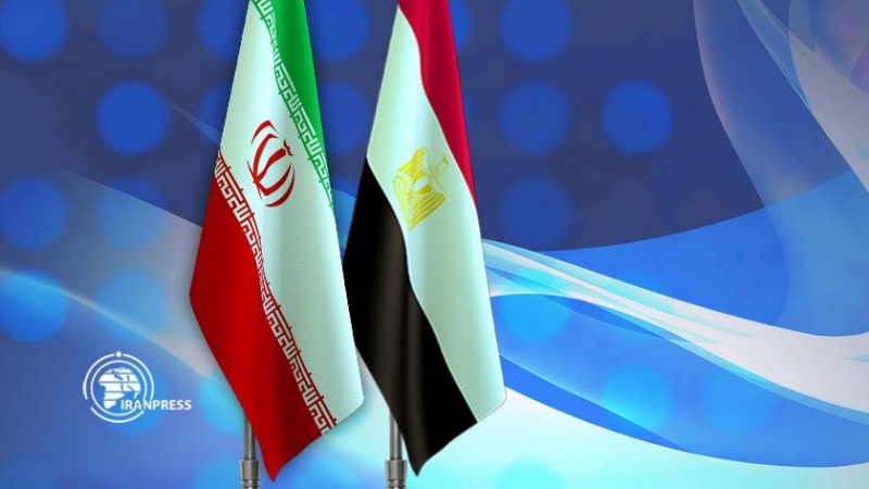 Bendera Republik Islam Iran dan Mesir
