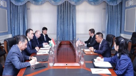 امنیت منطقه‌ محور گفت‌وگوی مقامات تاجیکستان و آمریکا 