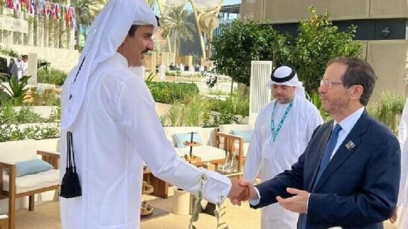 אמיר קטאר וראש ממשלת בריטניה נפגשו בדובאי