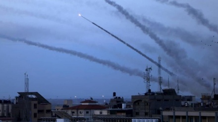 Attacco missilistico della resistenza palestinese su Ashkelon