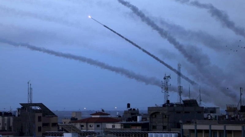 Attacco missilistico della resistenza palestinese su Ashkelon
