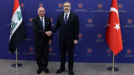 Fidan, Iraklı mevkidaşı Fuad Hüseyin ile görüştü