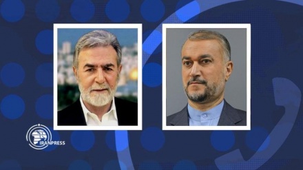 Iranischer Außenminister spricht mit Führern von palästinensischen Widerstandsgruppen über gegenwärtigen Konflikt