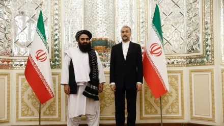 イラン外相が、アフガン外相代理と会談