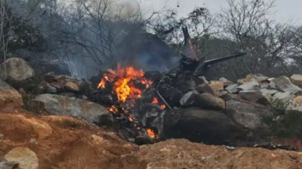 তেলেঙ্গানায় প্রশিক্ষণ বিমান বিধ্বস্ত হয়ে ২ পাইলট নিহত