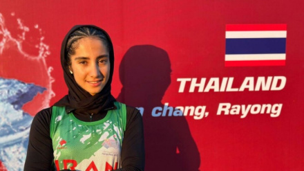 Asiya ğəhrəmonəti Roinq mısobiğəonədə, Kimiya Zareyi telı medal