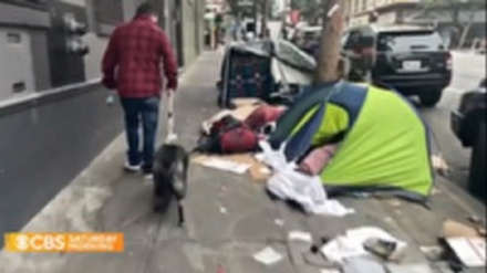 I senzatetto sono un problema serio in America 